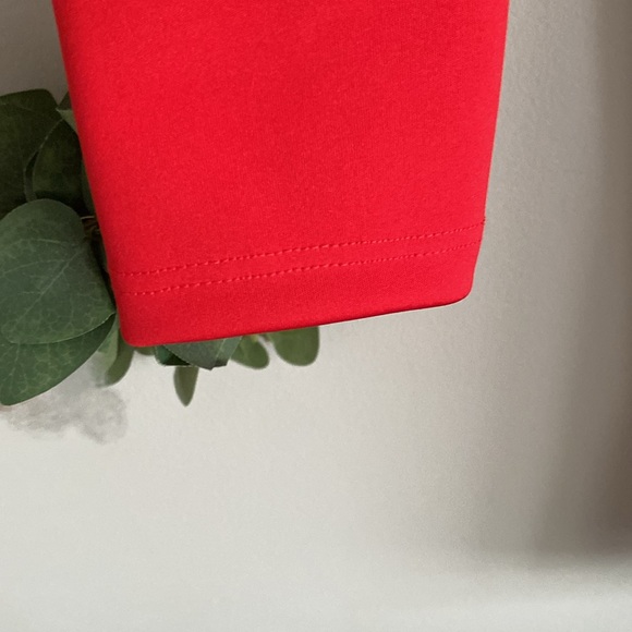 Niki Minaj x  For H&M fitted long sleeve dress red orange size xs form fitting - Picture 5 of 14